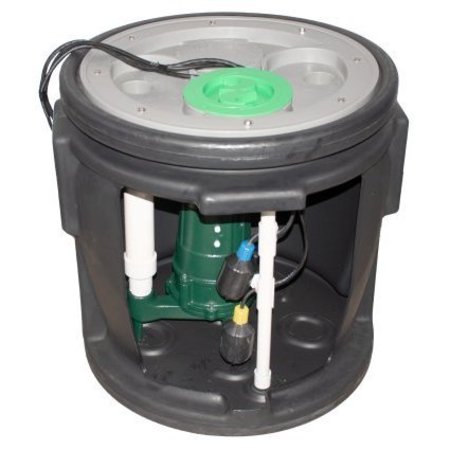 ZOELLER Waste-Mate 4/10 hp 115V 10.4A 2 in. Sewage Pump System 912-1144